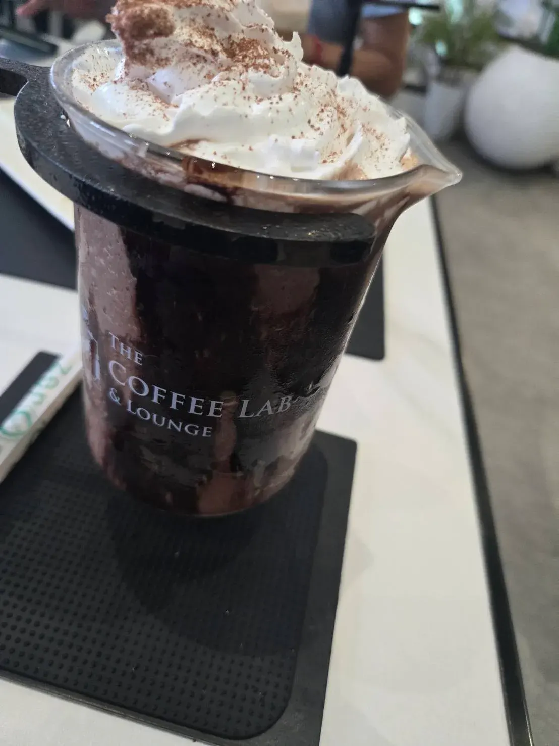 旅行中的咖啡飲品