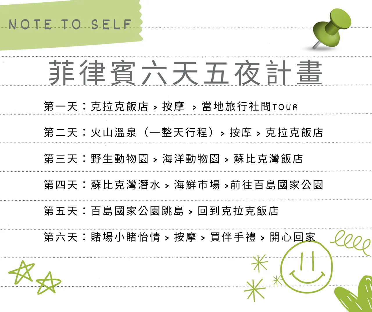 菲律賓奇幻之旅  第一篇：我要出發了！