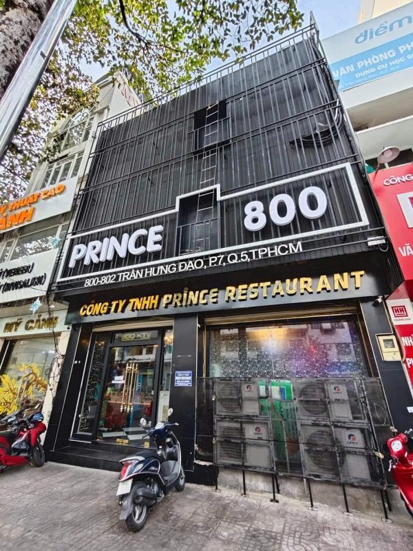 PRINCE 800 KTV 胡志明第五郡門頭外觀